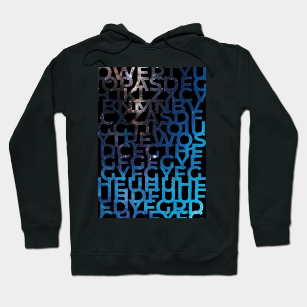 Message from sky to ocean Hoodie by BRIJLA